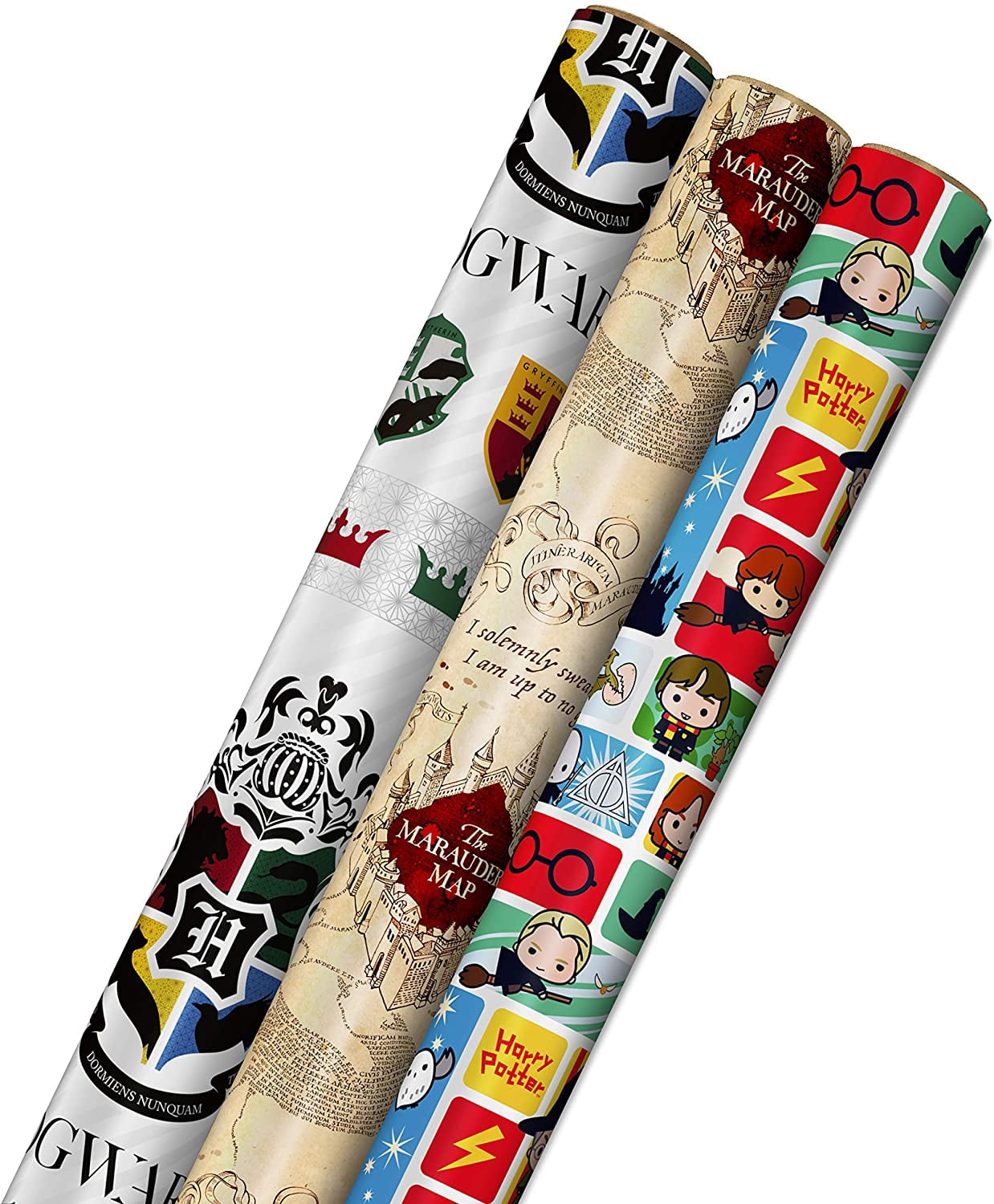 Papier Cadeau Harry Potter – Rouleau 60 Pieds Carrés – Neuf