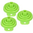 thumbnail image 2 of Juego de 20 embudos de silicona flexibles plegables y plegables para transferir líquidos fácilmente a botellas de agua, 2 of 8
