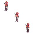 thumbnail image 1 of Ounissouiy 23cm Funny Orange Clothes Clown Man Christmas Gifts Doll Ornaments Decor Type1, 1 of 6