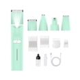 thumbnail image 2 of Yardvibe Cat Clippers for Matted Hair, 4-in-1 Quiet Cat Grooming Kit with Light, Rechargeable Cat Hair Trimmer for Paw Trimmer for Butt, Paw, Back, Ear, Face (1.18" x 6.1", Green), 2 of 6