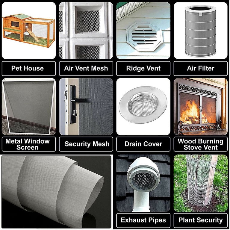 100 Mesh Stainless Steel Mesh Woven Fine Metal Wire Screen Filter Sheet 60X30CM 100 Mesh Stainless Steel Mesh Woven Fine Metal Wire Screen Filter Sheet 60X30CM