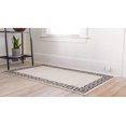 thumbnail image 4 of Unique Loom Tapis Design de Bordure Athens 5' x 8' Rectangulaire Beige/noir, 4 of 4