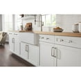 thumbnail image 4 of Top Knobs M1408 Rounded 18" Center To Center Handle Cabinet Pull From The Aspen Collection, 4 of 6