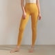 thumbnail image 3 of Minnieouse Pantalones de cintura alta para mujer, pantalones de verano para correr, entrenamiento, Fitness, deportes, mallas, pantalones femeninos Prendas para la parte inferior del cuerpo Amarillo S, 3 of 6