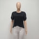 thumbnail image 3 of Camiseta con estampado de leopardo a rayas para mujer, remera de manga corta raglán con cuello redondo, camisetas holgadas informales para mujer, Tops 2022, 3 of 5
