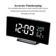 thumbnail image 5 of Reloj Electrónico Cateissary de Pantalla Curva Multifuncional Silencioso Luz Blanca, 5 of 6