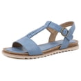 thumbnail image 6 of Casual Flat Sandals Women Summer Retro Woven Buckle Solid Color Slippers Outdoor Anti-slip Light Shoes Sandalia Plana Mujer, 6 of 8