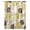 Yellow, variant on Purple Ombre Spring Floral Blackout Curtains for Bedroom, Summer Botanical Flowers Thermal Insulated Kitchen Drapes with Grommets, Light Blocking Window Treatment, 2 Panels 42" x 54"