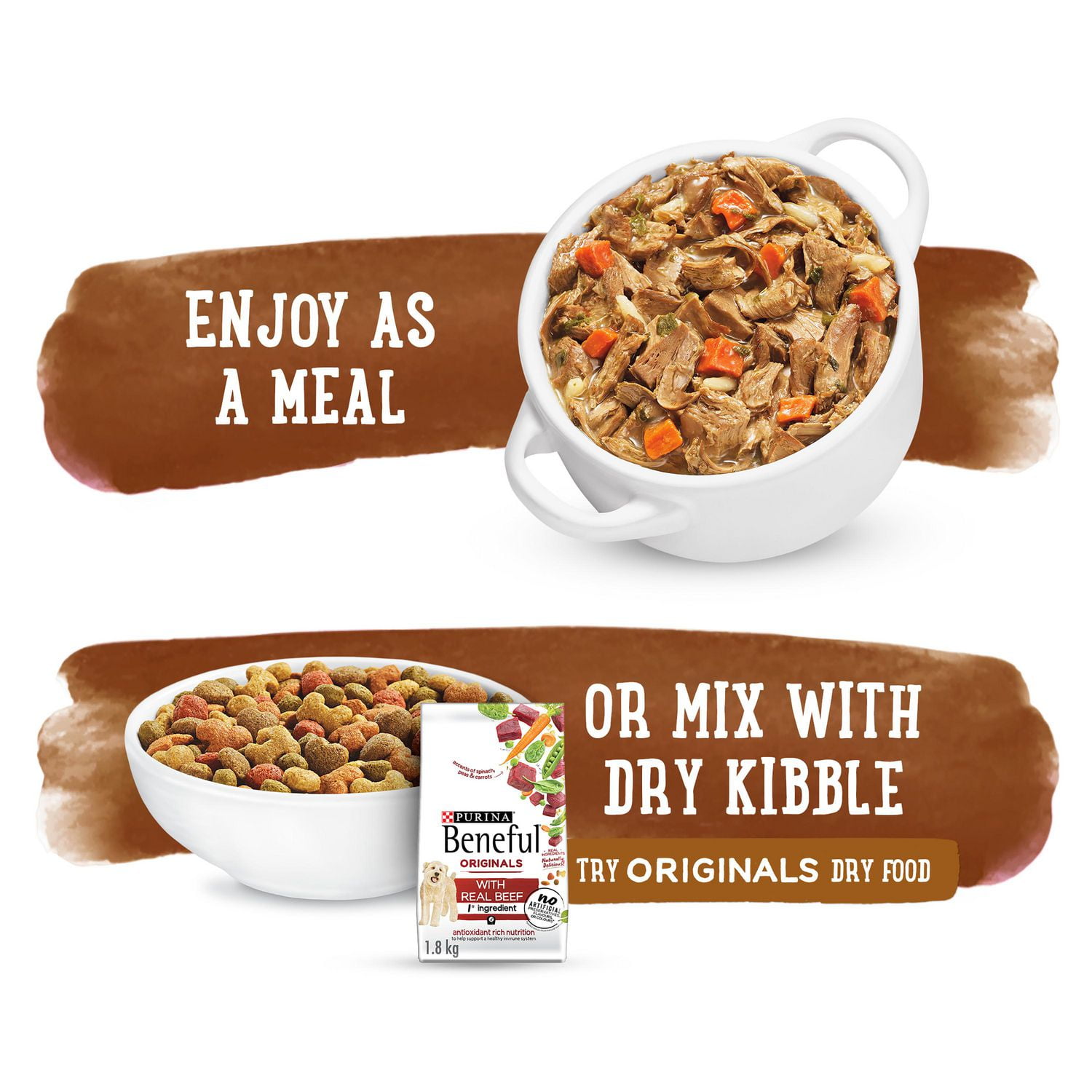 Beneful Repas Préparés Recette de Poulet Grillé, Nourriture Humide pour Chiens 283 g 283 g