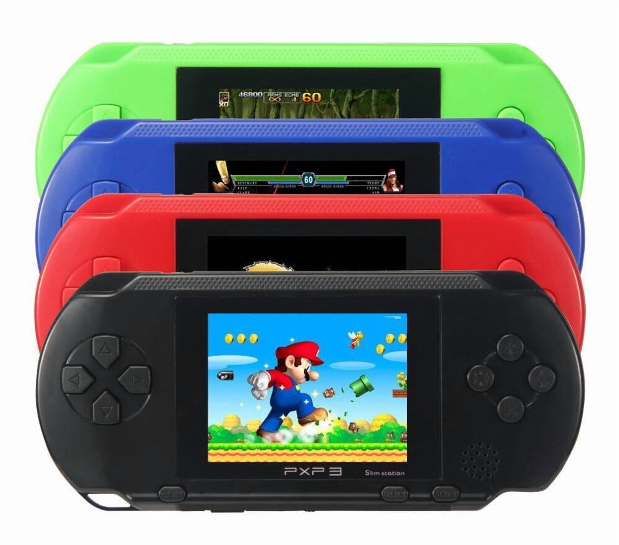 PXP3 Portable Handheld Video Game System, Blue, 150 Plus Games