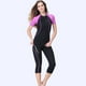 thumbnail image 3 of Pantalones de traje de neopreno Mantenga cálido Neopreno Hombre esponja de las mujeres Buceo Leggings para la natación de buceo Snorkeling Scuba Scuba Surfing Surfing Femenino Purple Stripe L 1.5mm Inevent OD003701-16, 3 of 7