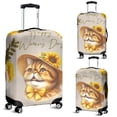 thumbnail image 2 of Happy Women's Day Exotic Shorthair Sunflower Vintage Proud Mom Travel Luggage Cover Cat Lover Kitten Owner Gifts Suitcase Dust Protective Decor - 02030, 2 of 5