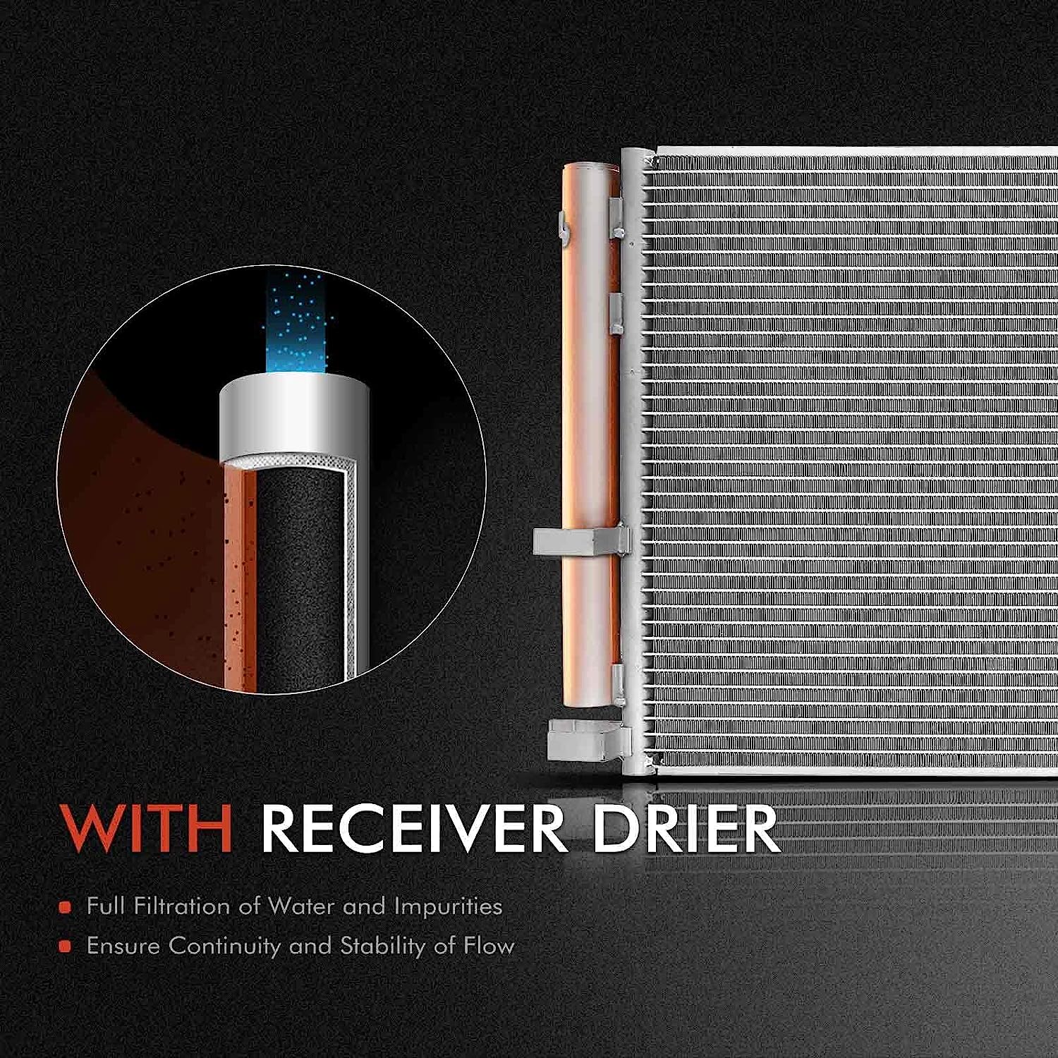 A-Premium Air Conditioning A/C Condenser Compatible with Suzuki 