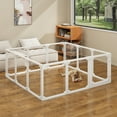 thumbnail image 2 of Clear Acrylic Dog Playpen for Small/Medium Dogs,Increased 27.8'' Puppy Play Pen Dog Fence Pet Playpen for Indoors,10Panels, 2 of 8
