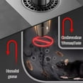 thumbnail image 2 of AOOOWER Washing Machine Floor Drain Joint Bathroom Sewer Hose Adapter Drain Connector, 2 of 11
