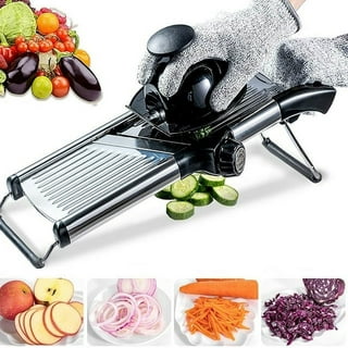 Cheers.US 7Pcs/Set Slicer for Kitchen Mandolin Slicing Tool 6 in 1