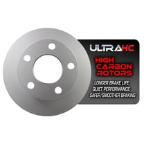 UltraHC Coated High Carbon Brake Rotor, Rear UR000012, Volkswagen Passat 2005-1998