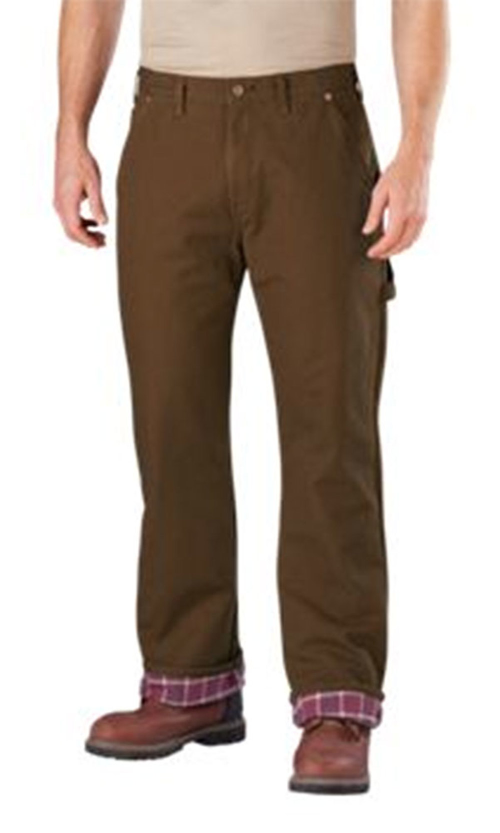 Dickies Men's Flannel-lined Carpenter 