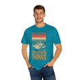 thumbnail image 4 of Hilarious Don't Follow Do Stupid's Thing Snowmobile Love Novelty Nostalgic Old-Fashion Vintages Enthusiast Unisex Garment-Dyed T-shirt, 4 of 4