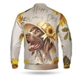 thumbnail image 2 of Happy Women's Day German Shorthaired Pointer Sunflower Vintage Proud Mom All Over Print 3D Baseball Jacket GSP Lover Dog Gift Bomber Jacket Softball - 02030, 2 of 6