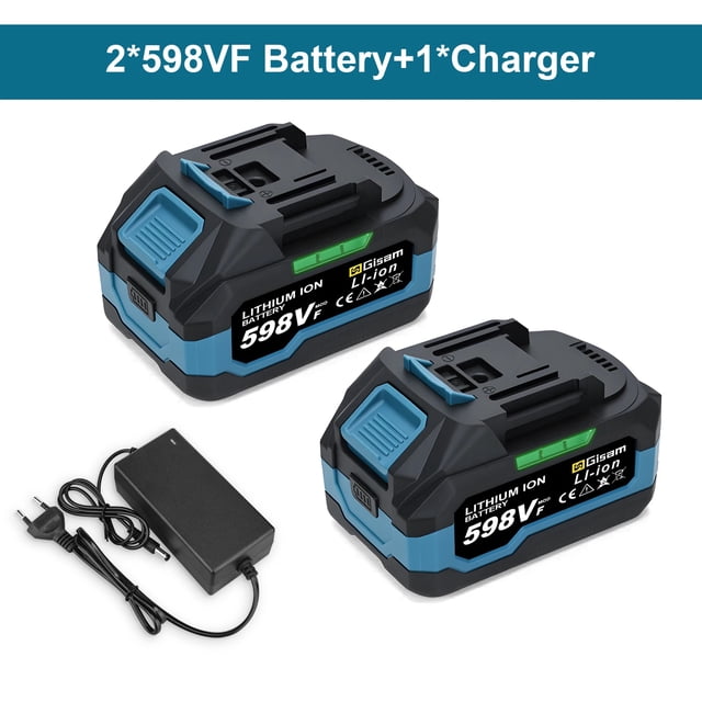 Gisam Rechargeable Battery 4.0AH 4.5AH Power Tool Lithium battery Led indicator batteries Pack For Makita 18v Battery Pins