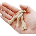 thumbnail image 4 of Cuerda de macramé, cuerda gruesa de algodón trenzado grueso, 8 mm x 20 m, color beige, 4 of 5
