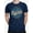 Navy, variant on Pipeline Trendy Vintage Wave Inspired - T-shirt Men's