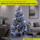 thumbnail image 5 of Luces De Navidad Serie Artego 600 Led para árbol de navidad con espiral de acero y led Cooper Cluster KOTZE 8 Modos De Uso, 5 of 6