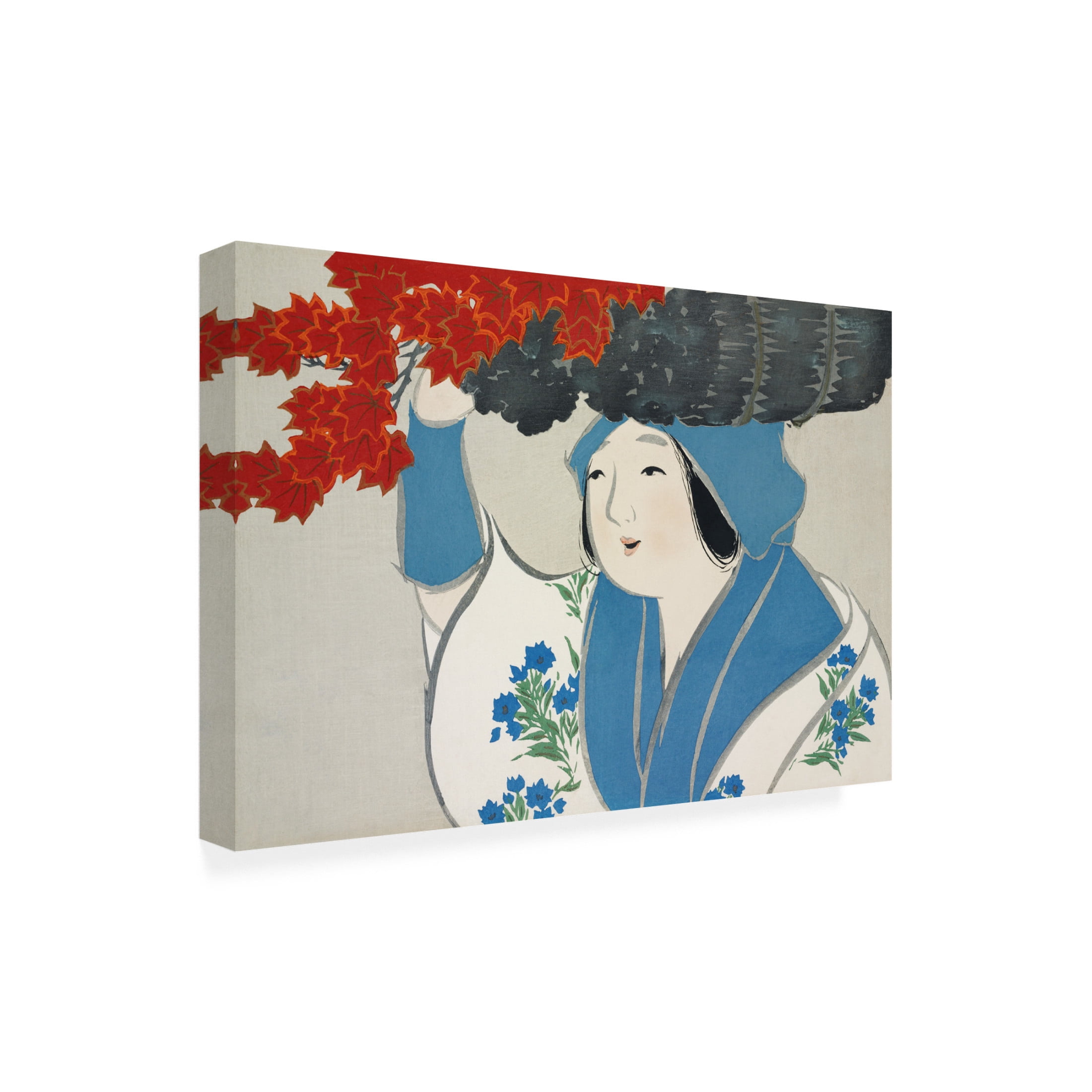 Trademark Fine Art Pictufy Woman From Momoyogusa Canvas Wall Art