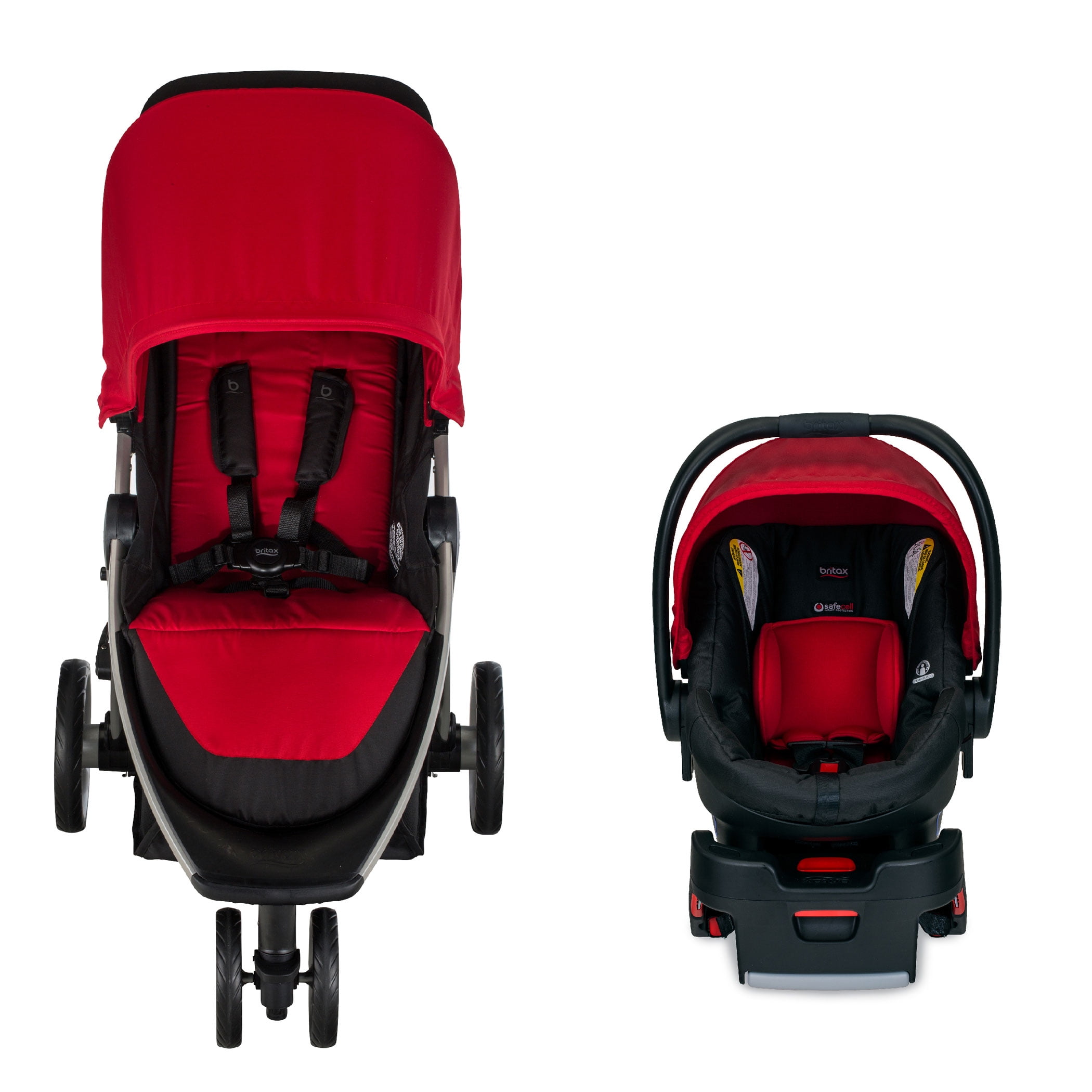Britax travel sales system red