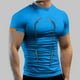 thumbnail image 2 of Camisetas de manga corta para hombre, blusas y camisas de cuello redondo para hombre, ropa de entrenamiento de verano para hombre, transpirable, de manga corta, de secado rápido, camisetas deportivas, 2 of 6