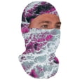 thumbnail image 2 of Glacier Outdoor Sun Hood One-Size Adult Unisex All-Season UV Sun Protection Balaclava, Pink Camo, 2 of 2