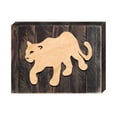 thumbnail image 1 of Designocracy 98235-18 Mountain Lion Art on Board Wall Decor, 1 of 1