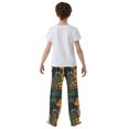 thumbnail image 4 of FORMRS Boys Pajama Pants with Pockets Size 6-8Y Kids Lounge Sleep Bottoms, Forest Mushroom, 4 of 8