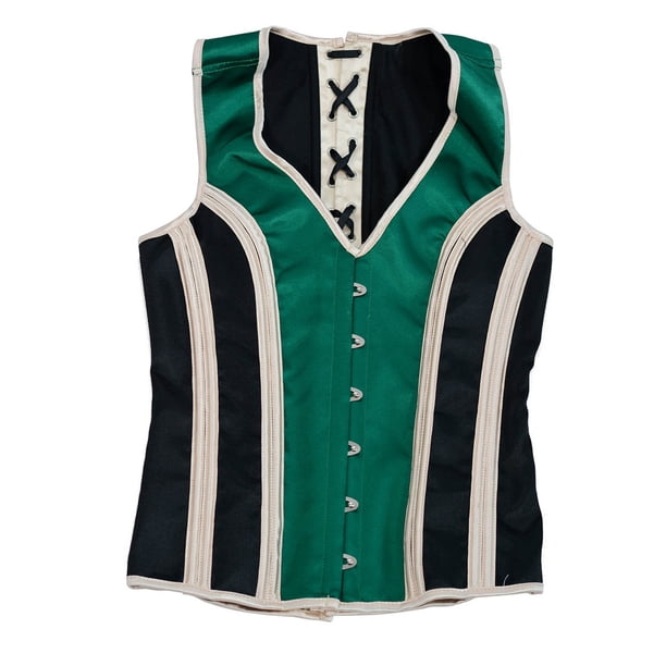 Top de poliéster con diseño de espinas de pescado y cordones de color liso para hombre.