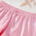 thumbnail image 6 of fatyb Girls Shiny Shorts Summer Elastic Waist Sparkly Dance Shorts Kids Fashion Party Shorts for Girls, 6 of 7