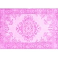 thumbnail image 1 of Ahgly Company Indoor Rectangle Abstract Pink Contemporary Area Rugs, 2' x 4', 1 of 4