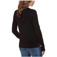 thumbnail image 4 of Kirkland Signature Ladies' Button Up Closure Soft Handfeel Cardigan (M, Black), 4 of 4