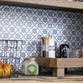 thumbnail image 6 of EasyLiner Brand Contact Paper Adhesive Shelf Liner, Black and White Tile, 20 in. x 15 ft. Roll, 6 of 10