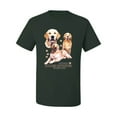 thumbnail image 2 of If It's Not a Golden Retriever It's Just a Dog Gift | Mens Dog Lover Graphic T-Shirt, Forest Green, Medium, 2 of 3