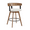 White, variant on Guyou Modern Linen Upholstered 360-Degree Swivel Bar Stool Set of 2,26" Counter Height with Footrest & Backrest,Ideal for Kitchen Island & Home Bar, White