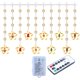thumbnail image 1 of Lámpara Guirnalda de luces navideñas de 120 ledes, ahorro de energía para el hogar, dormitorio, decoración de cumpleaños (B) Tmvgtek Para estrenar, 1 of 7