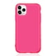 thumbnail image 1 of 1pc Semi-Transparent Blue Solid Airbag Phone Case Made Of Tpu, Compatible With Iphone 15pro Max/11/12/13/14/Xr/13mini/15plus/14pro Max/13pro Max/12pro, 1 of 1