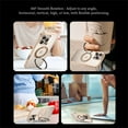 thumbnail image 7 of Allytechgroup Case for iPhone 15 with Kickstand, Support Wireless Charging Built-in 360° Rotatable Ring Holder Stand Rugged Heavy Duty Durable Cover Case for Women Men, Clear, 7 of 7