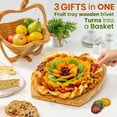 thumbnail image 4 of Dried Fruit and Nut Gift Basket | Healthy Assorted Natural Snack Gift Tray  | Bonnie and Pop, 4 of 4