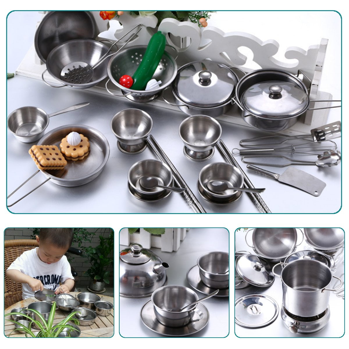 25pcs Kids Pretend Food Play Kitchen Toys Cooking Set Stainless Steel Pots And Pans Cookware Playset Development Learning Tool Walmart Com Walmart Com,Nine Patch Quilt Patterns Free