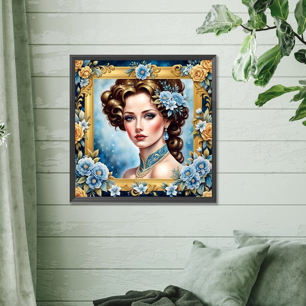 Kit De Pintura De Diamantes 5D Con Forma Especial, 30x30 Cm, Decoración De Mesa Y Cuadro Colgante Para Adultos Y Niños, Manualidad DIY