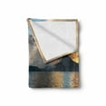 thumbnail image 2 of Landscape Soft Flannel Fleece Blanket, Wooden Pier on Lake Atitlan Volcanic Mountains Surrounded by Clouds Calm Panorama, Cozy Plush for Indoor and Outdoor Use, 50" x 60", Multicolor, by Ambesonne, 2 of 6