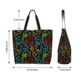 thumbnail image 3 of Hirioo Play Game Start for Single Shoulder Shopping Bag,Eco-Friendly Tote with Large,Perfect for Groceries, Travel, and Daily Use, 3 of 9