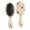 Thanksgiving Turkey Pumpkin Acorn Pattern, variant on Thanksgiving Turkey Pumpkin Check Pattern Brush, Detangling Hair Brush, Paddle Styling Brush, Air Cushion Design Gifts for Daily Hair Care